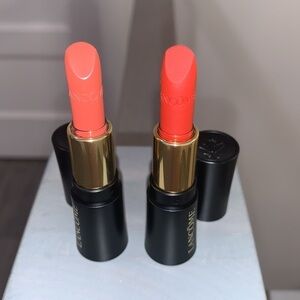 Lancôme Lipsticks duo 196 Drama Matte and 274 Cream
